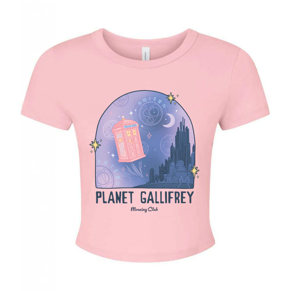 Who Micro Rib Baby Tee - Image 7