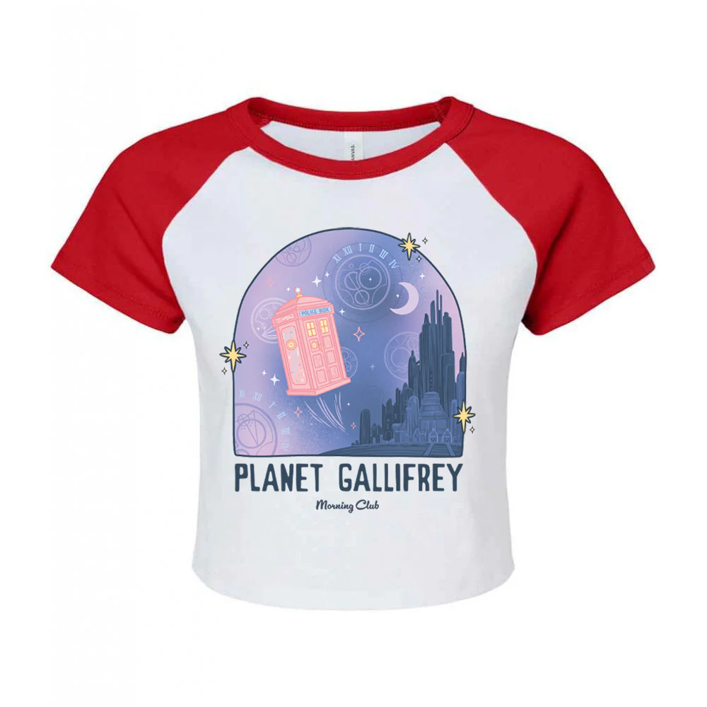 Who Micro Rib Baby Tee - Image 8