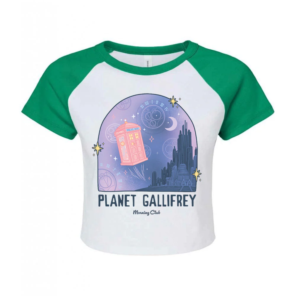 Who Micro Rib Baby Tee - Image 9