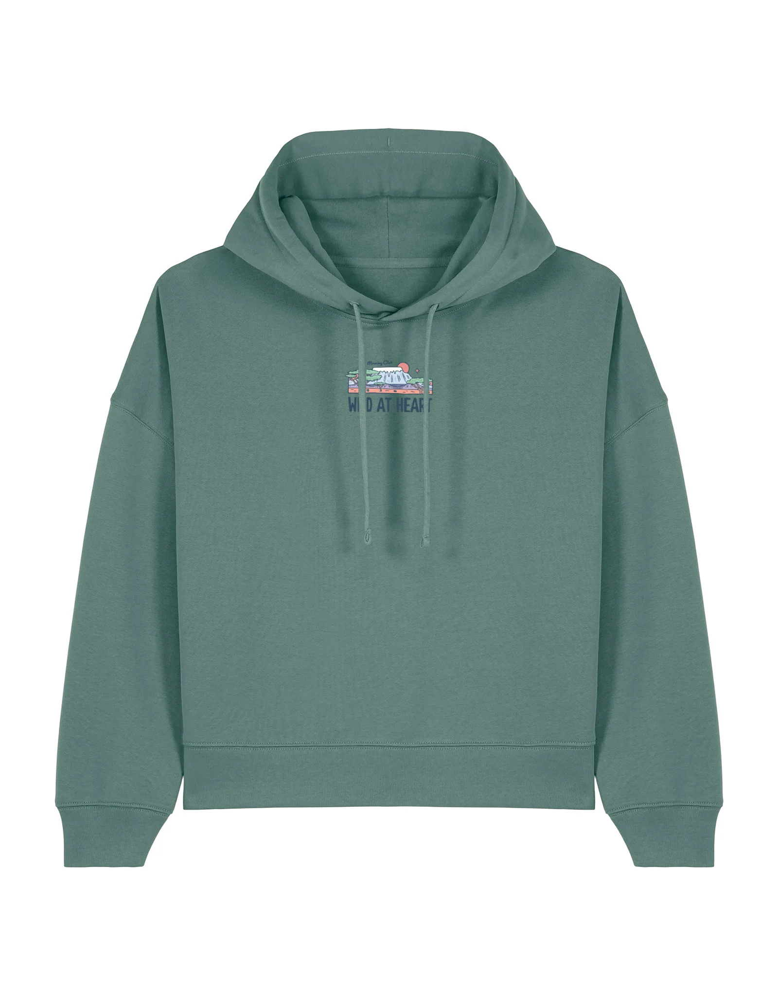 Wild At Heart Boxy Organic Cotton Hoodie - Image 5
