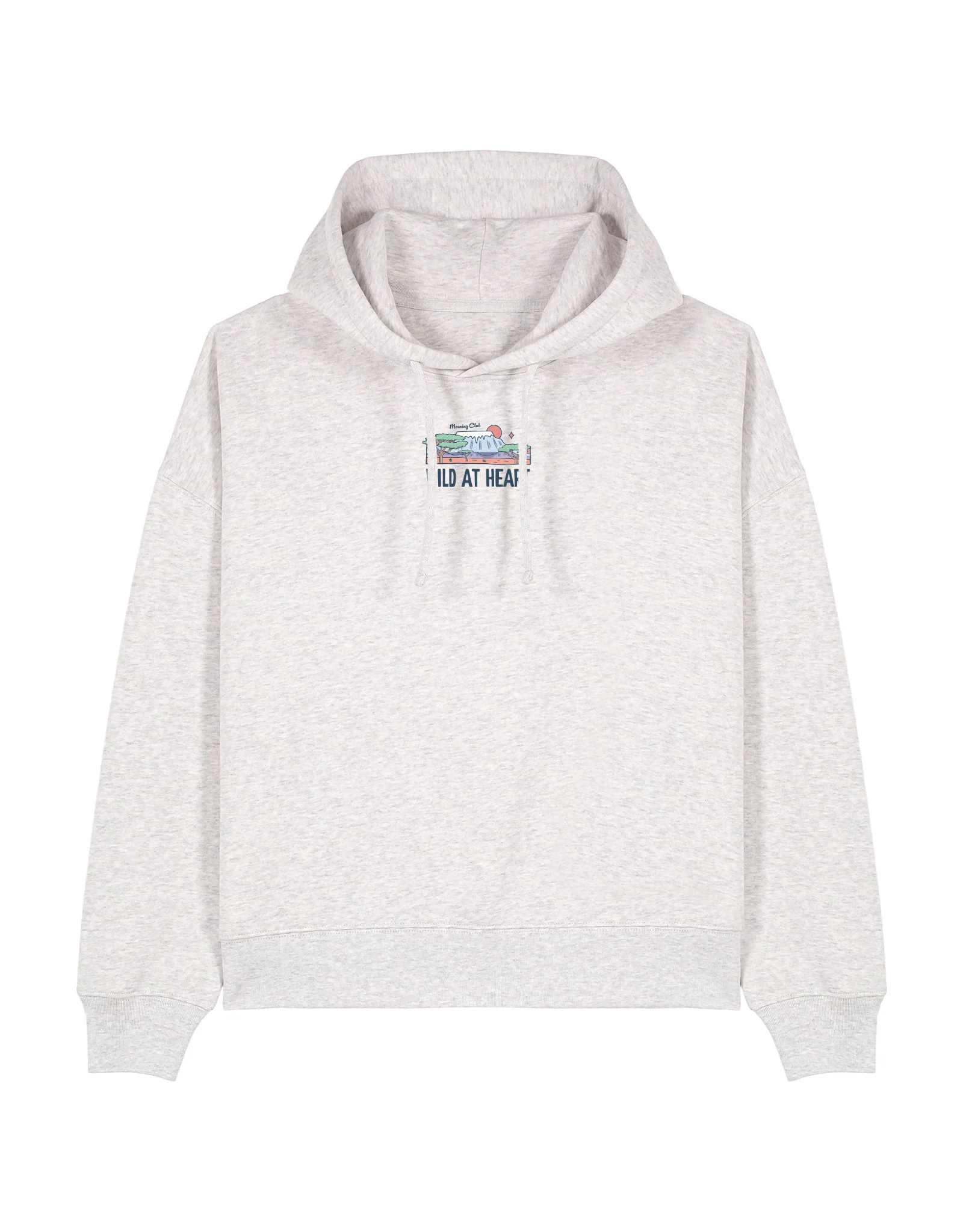 Wild At Heart Boxy Organic Cotton Hoodie - Image 9