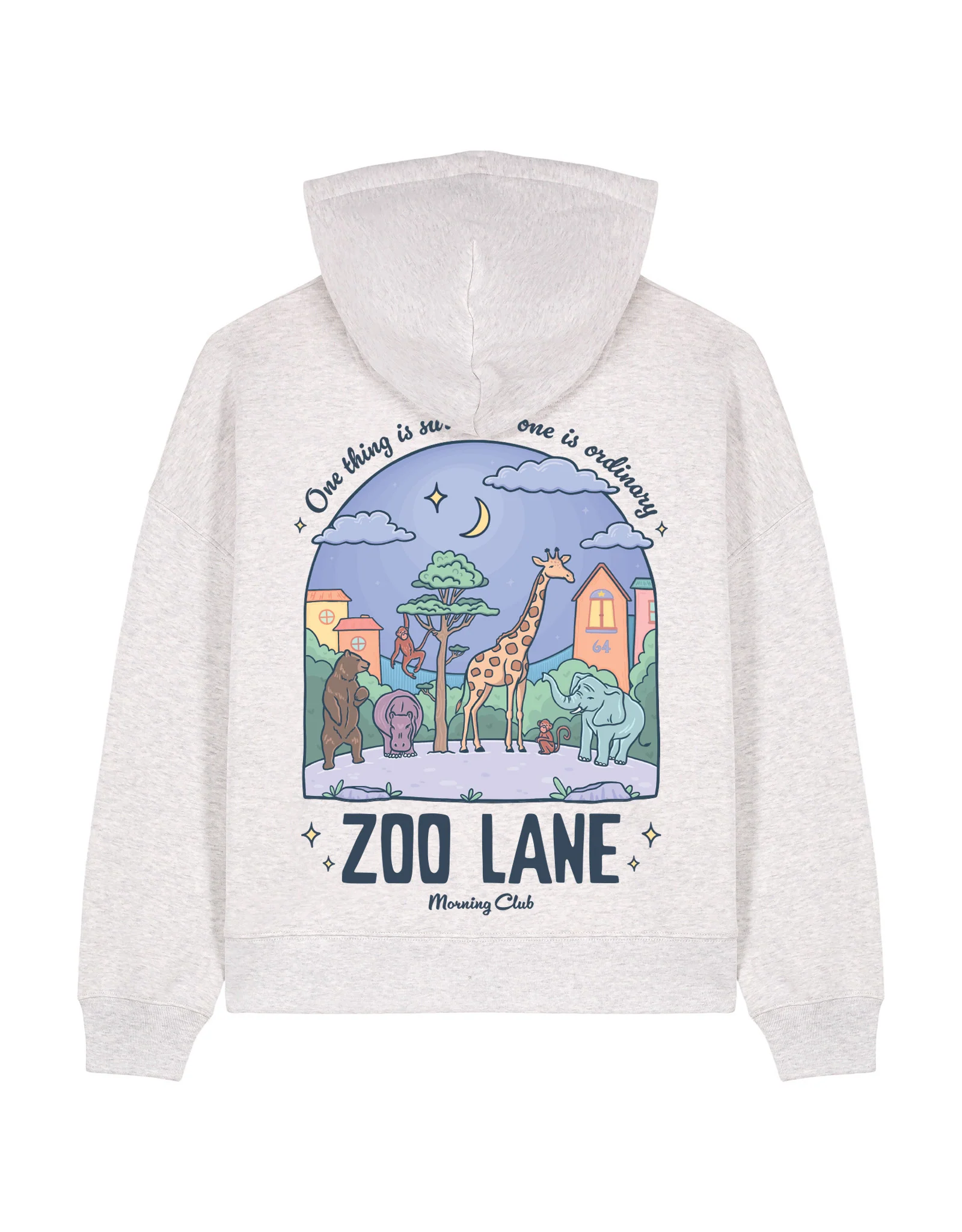 Zoo Lane Boxy Organic Cotton Hoodie - Image 4