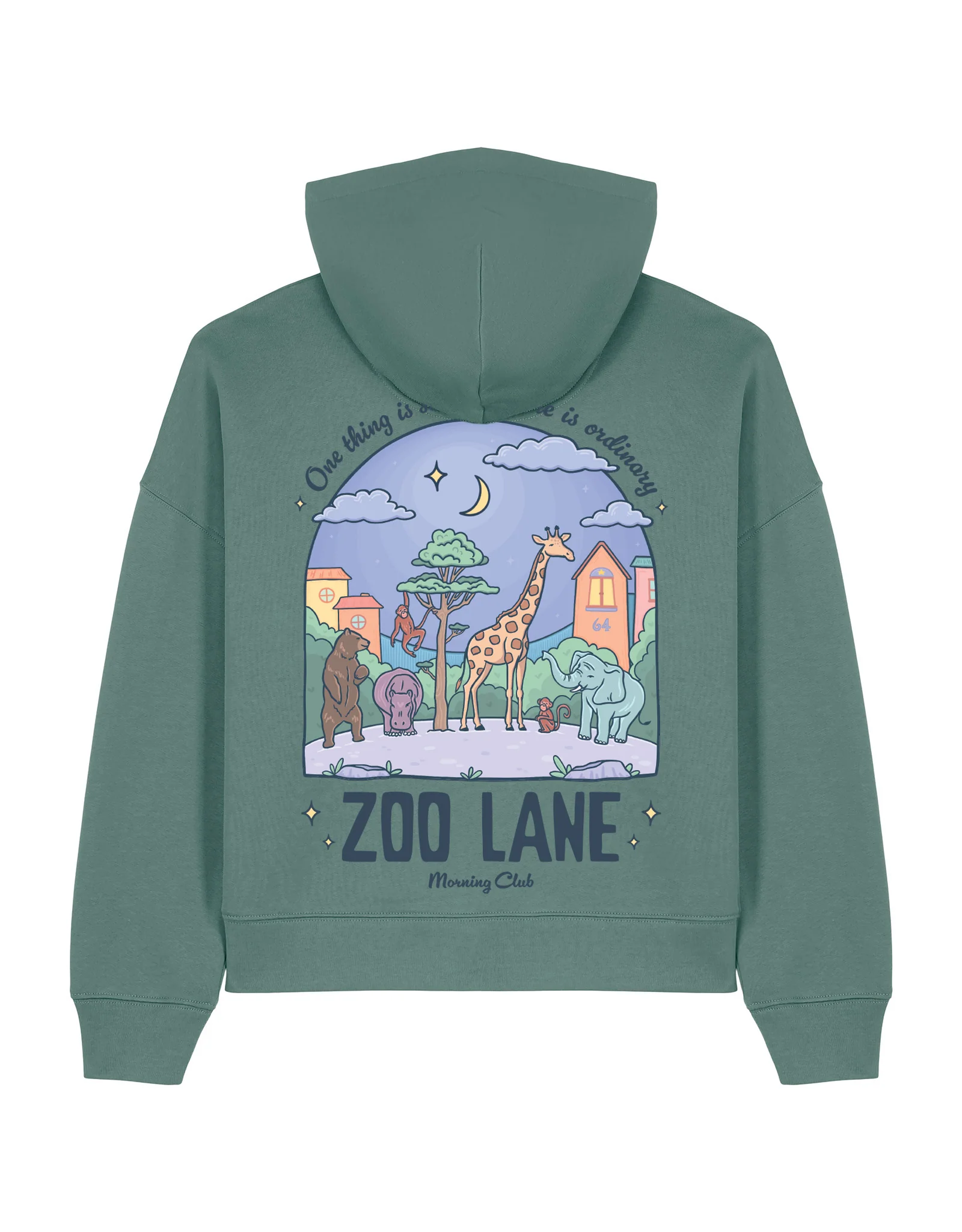 Zoo Lane Boxy Organic Cotton Hoodie - Image 6