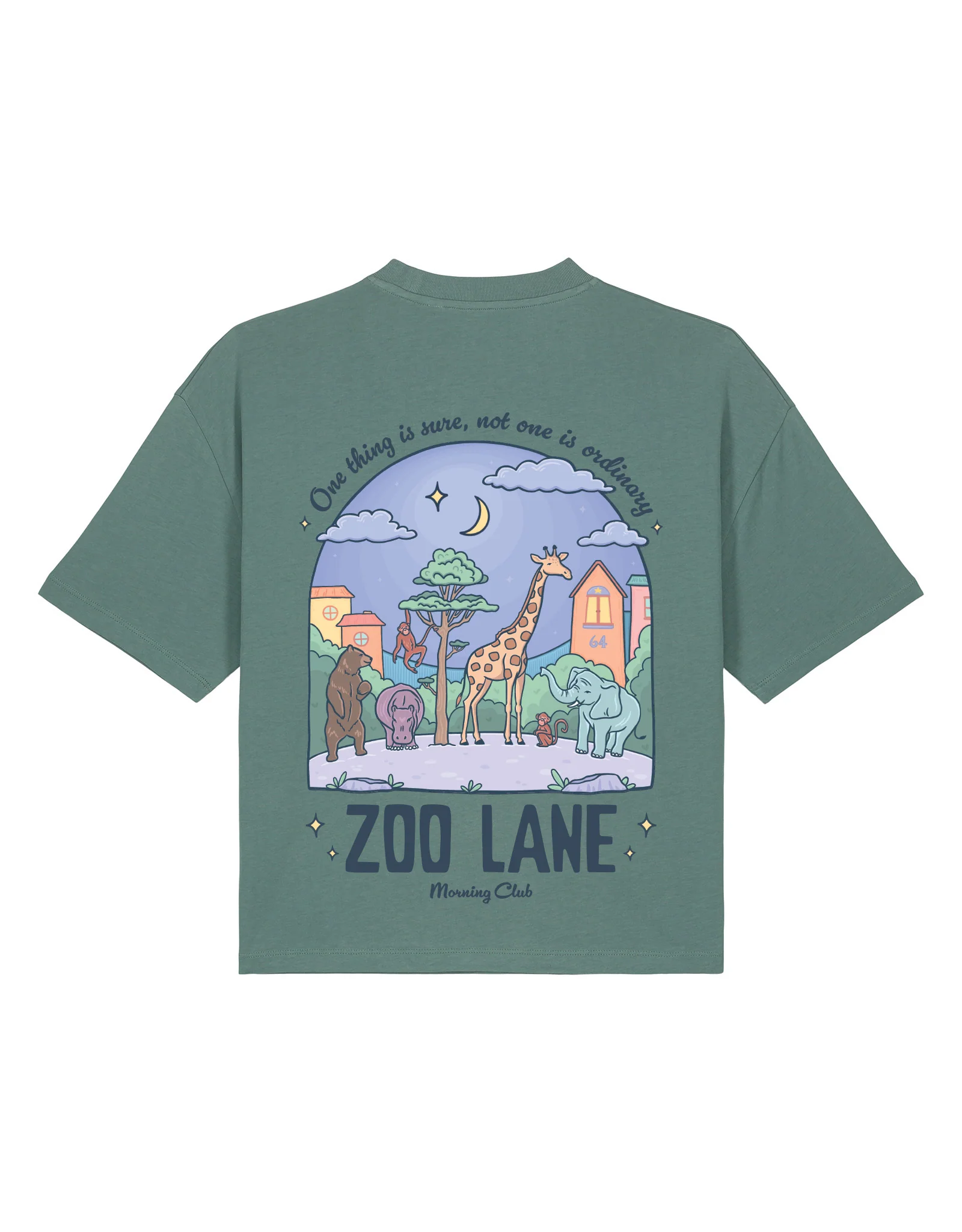 Zoo Lane Boxy Organic Cotton Tee - Image 5